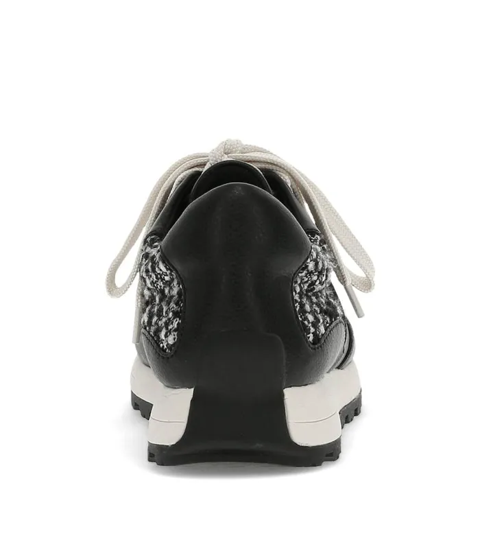 Women Baretraps Flats and Loafers Gwenda Lace Up Sneaker Black Multi Women Baretraps Flats and Loafers Gwenda Lace Up Sneaker Black Multi