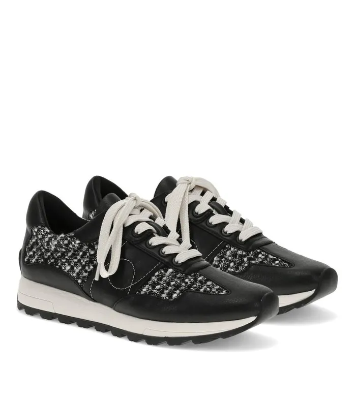 Women Baretraps Flats and Loafers Gwenda Lace Up Sneaker Black Multi Women Baretraps Flats and Loafers Gwenda Lace Up Sneaker Black Multi