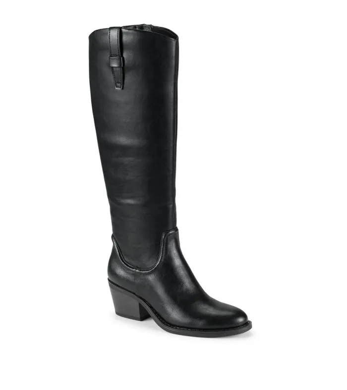 Women Baretraps Knee High Boots Laryssa Riding Boot Black
