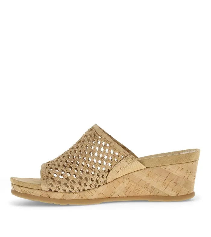 Women Baretraps Wedge Sandals Flossey Wedge Slide Sandal Natural Cork Women Baretraps Wedge Sandals Flossey Wedge Slide Sandal Natural Cork