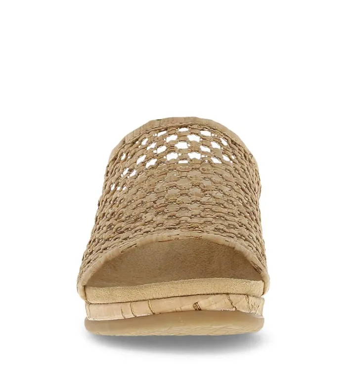 Women Baretraps Wedge Sandals Flossey Wedge Slide Sandal Natural Cork Women Baretraps Wedge Sandals Flossey Wedge Slide Sandal Natural Cork