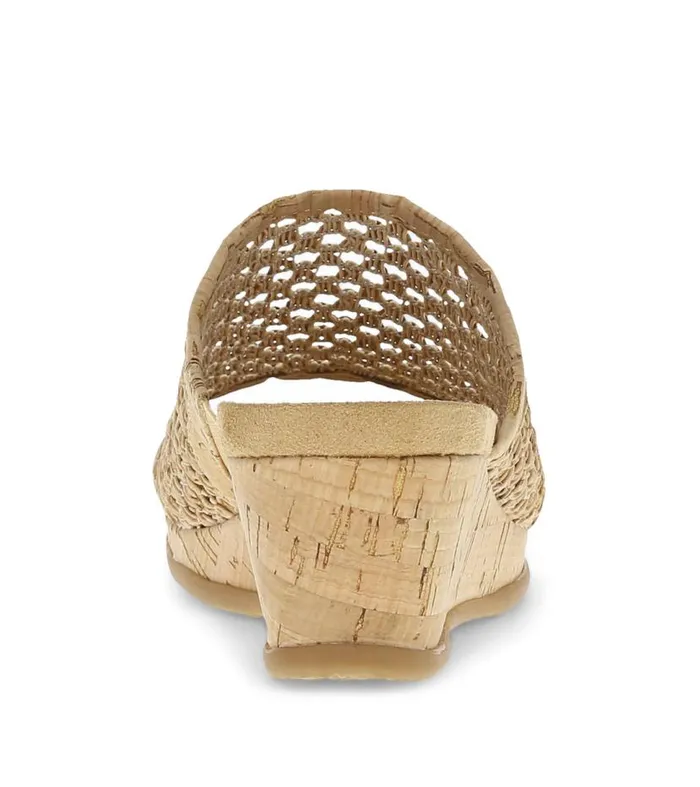 Women Baretraps Wedge Sandals Flossey Wedge Slide Sandal Natural Cork Women Baretraps Wedge Sandals Flossey Wedge Slide Sandal Natural Cork