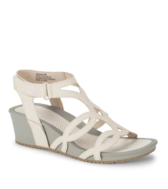 Women Baretraps Wedge Sandals Raeanne Wedge Sandal Cream