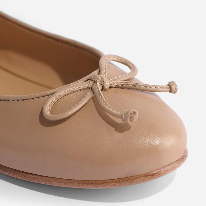 Women Bea GoTo Ballet Almond Nisolo Flats and Slip Ons