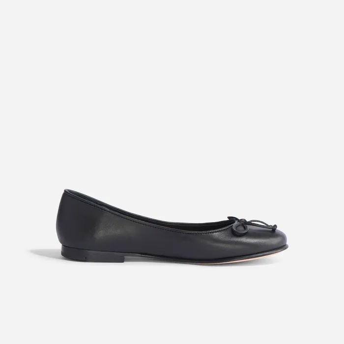 Women Bea GoTo Ballet Black Nisolo Flats and Slip Ons