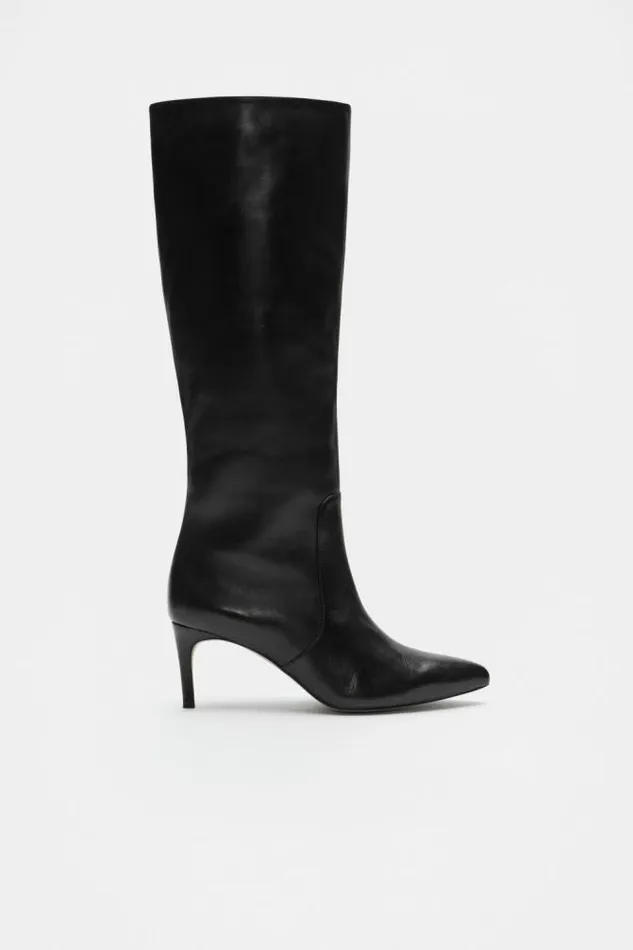 Women Boots Seed Heritage Junie Knee High Boot Black