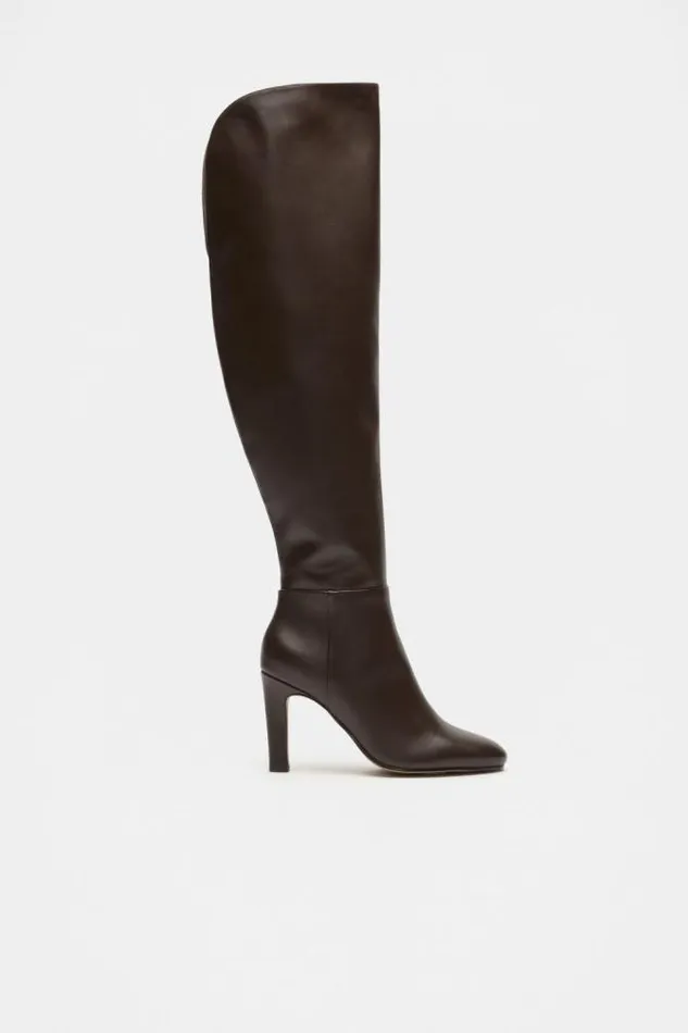 Women Boots Seed Heritage Sloan Over The Knee Boot Dark Espresso