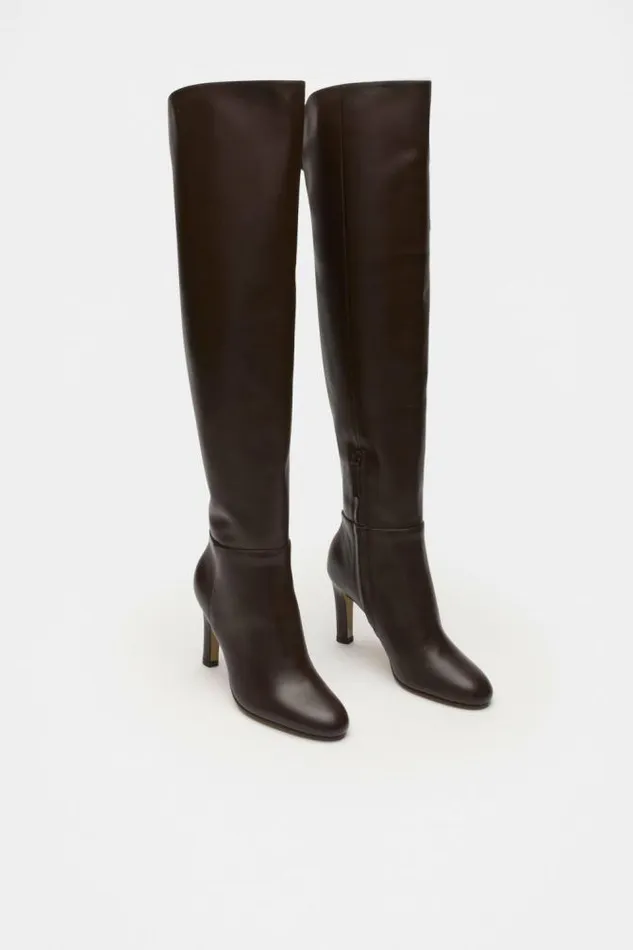 Women Boots Seed Heritage Sloan Over The Knee Boot Dark Espresso