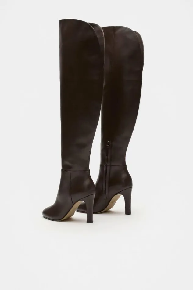Women Boots Seed Heritage Sloan Over The Knee Boot Dark Espresso
