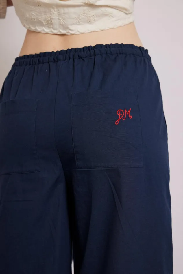 Women Bottoms Damson Madder Pansy Pantaloons