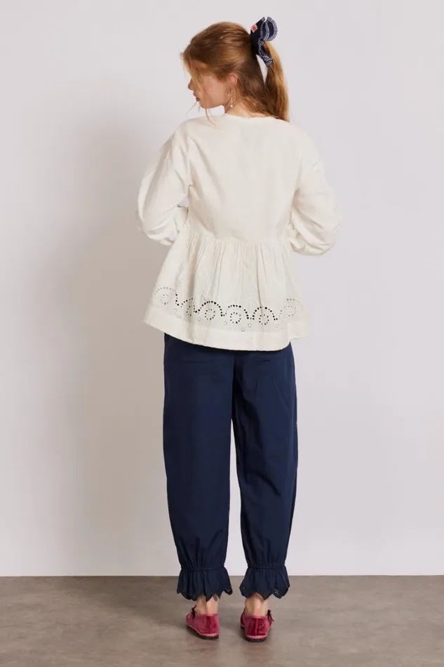 Women Bottoms Damson Madder Pansy Pantaloons