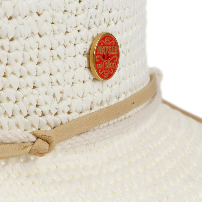Women Brigitta Panama Hat Cream White Mayser Floppy Hats Women Brigitta Panama Hat Cream White Mayser Floppy Hats