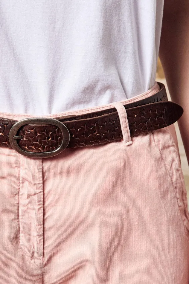 Women CAIROW 8211 Leather Belt 8211 Cuoio Massimo Alba Belts