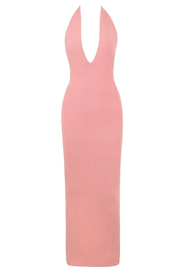Women Camelia Apricot Plunge Maxi Dress House Of CB Dresses