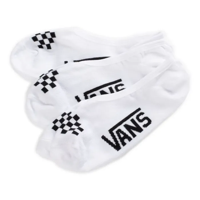 Women Canoodle Super No Show Socks 3 Pair Pack WhiteBlack Socks Vans