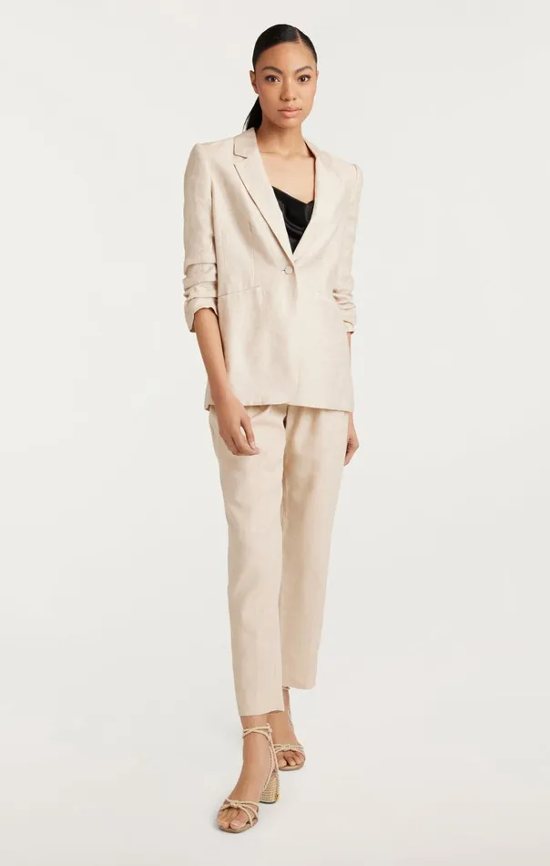 Women Cinq Sept Bottoms Arlene Pant Khaki