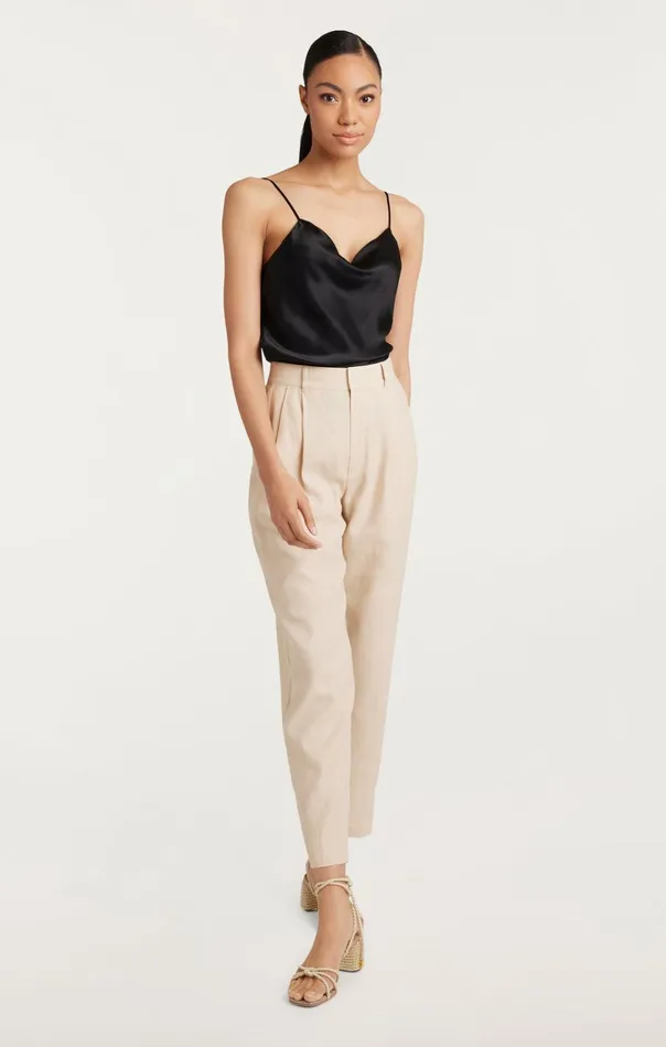 Women Cinq Sept Bottoms Arlene Pant Khaki