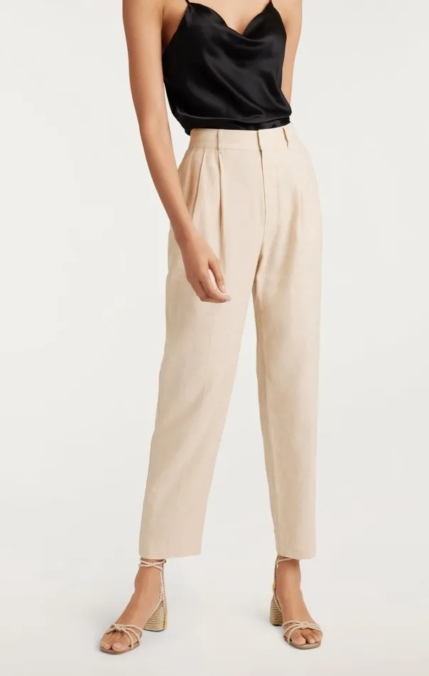 Women Cinq Sept Bottoms Arlene Pant Khaki