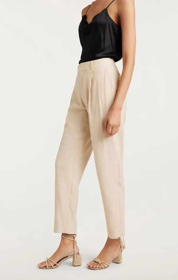 Women Cinq Sept Bottoms Arlene Pant Khaki