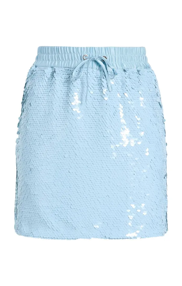 Women Cinq Sept Bottoms Esti Skirt Serene Sky