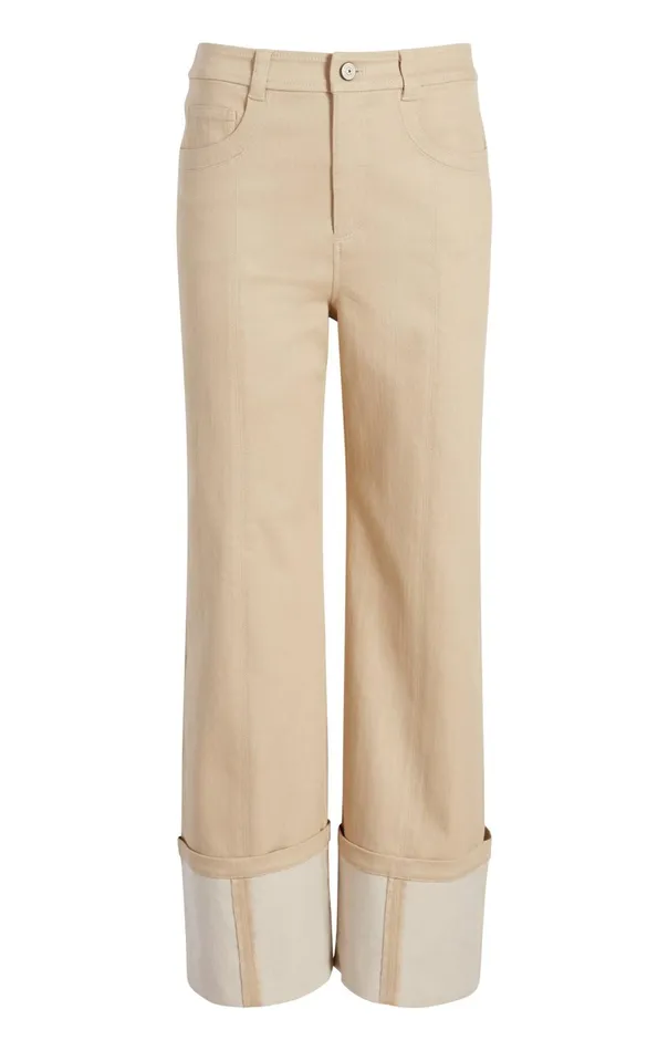Women Cinq Sept Bottoms Kaia Pant Khaki