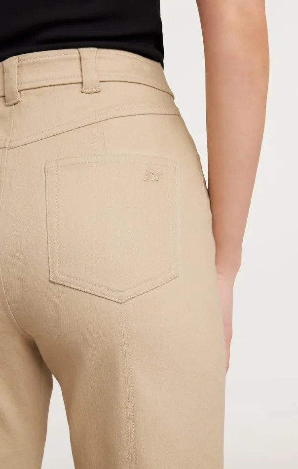 Women Cinq Sept Bottoms Kaia Pant Khaki