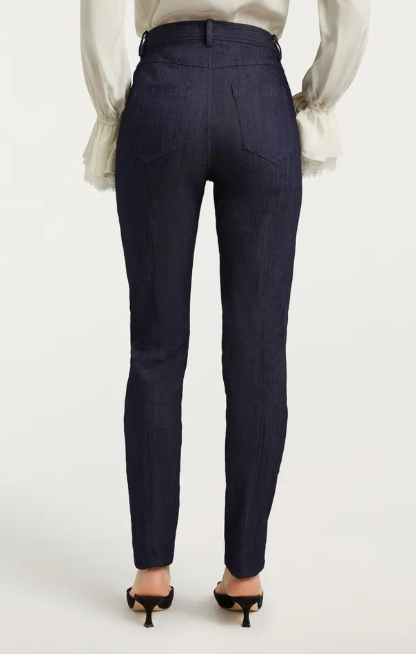 Women Cinq Sept Bottoms Leith Pant Indigo