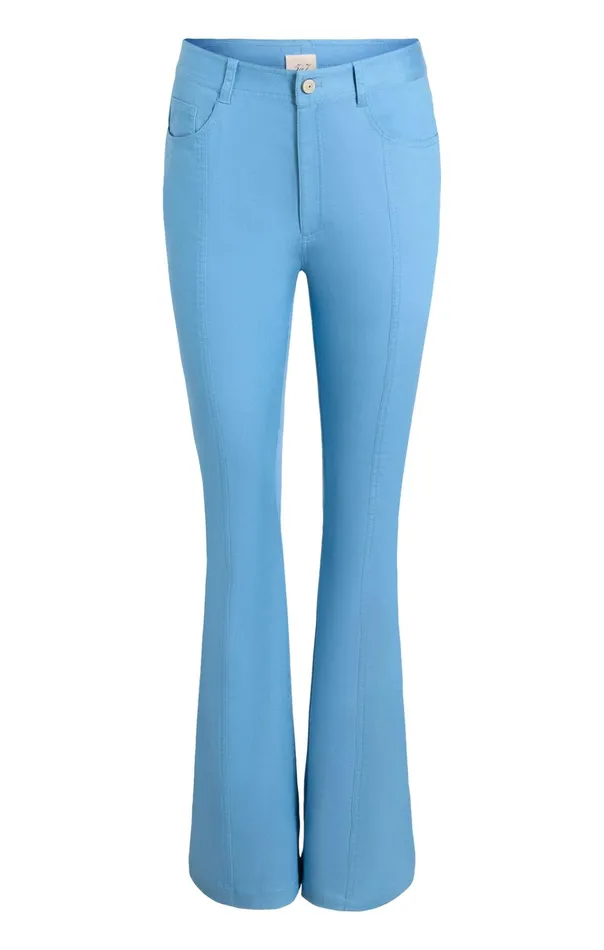 Women Cinq Sept Bottoms Shailene Pant Blissful Blue