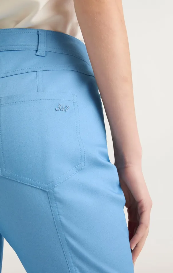 Women Cinq Sept Bottoms Shailene Pant Blissful Blue