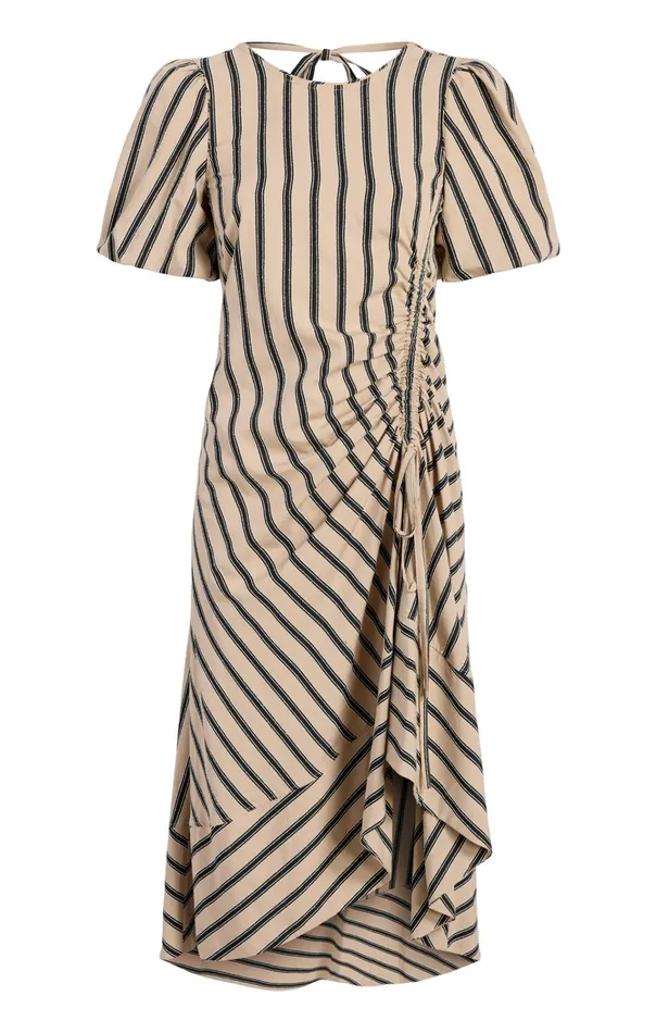 Women Cinq Sept Dresses Elin Dress Khakiblack