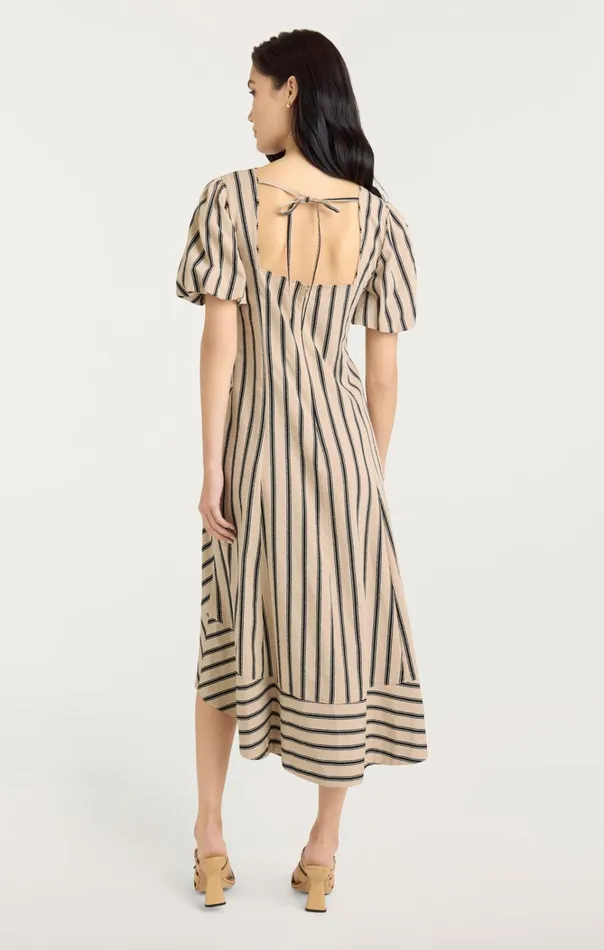 Women Cinq Sept Dresses Elin Dress Khakiblack