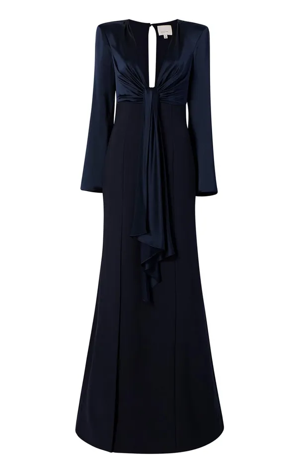 Women Cinq Sept Dresses Julianne Gown Navy