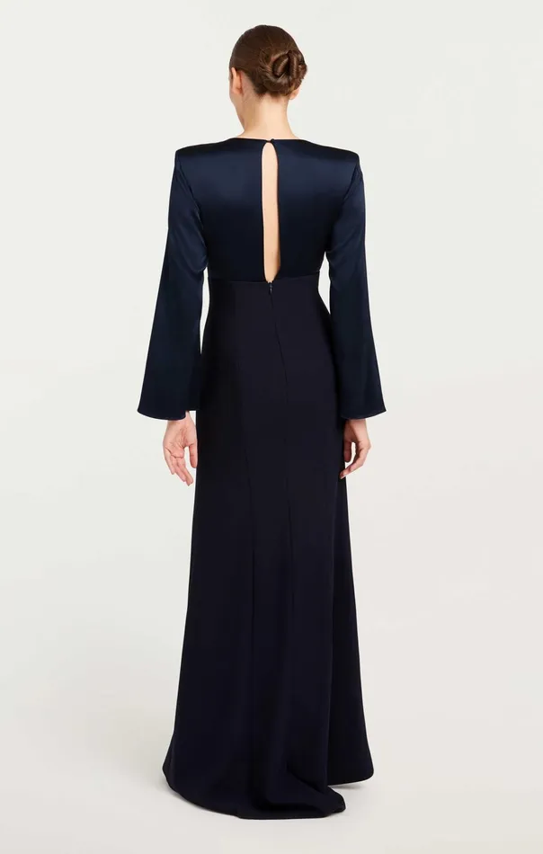 Women Cinq Sept Dresses Julianne Gown Navy