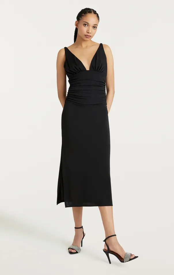 Women Cinq Sept Dresses Lacey Dress Black