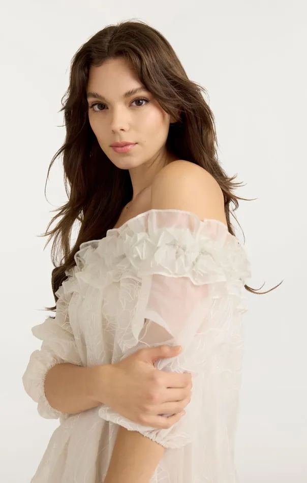 Women Cinq Sept Dresses Nava Dress Ivory