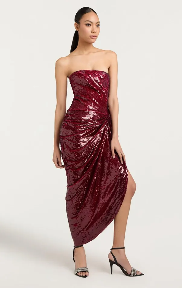 Women Cinq Sept Dresses Shea Dress Oxblood