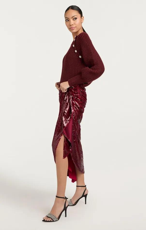 Women Cinq Sept Dresses Shea Dress Oxblood