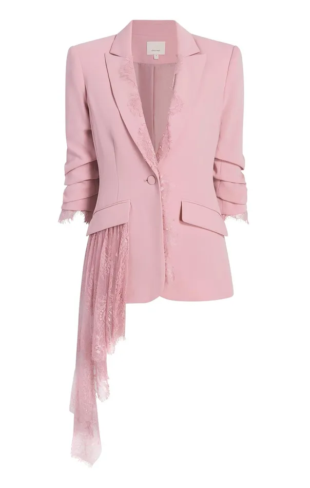 Women Cinq Sept Jackets and Blazers Keeves Blazer Rosy Quartz