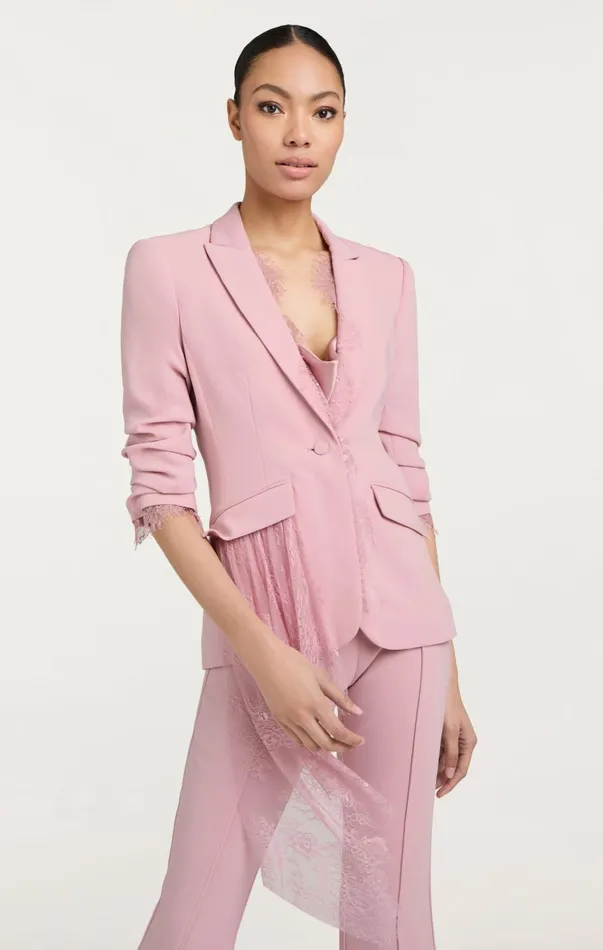 Women Cinq Sept Jackets and Blazers Keeves Blazer Rosy Quartz