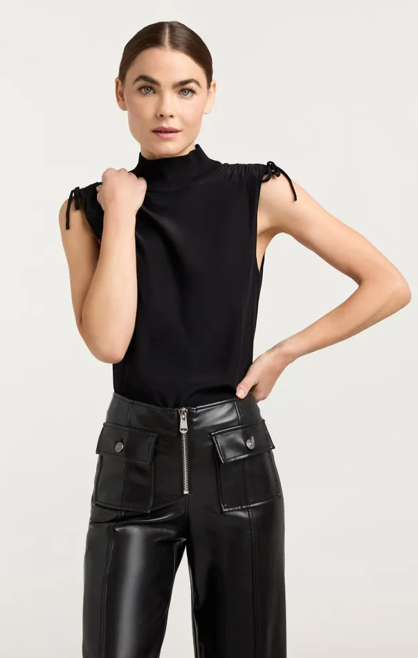 Women Cinq Sept Tops Liam Top Black