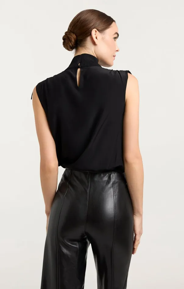 Women Cinq Sept Tops Liam Top Black