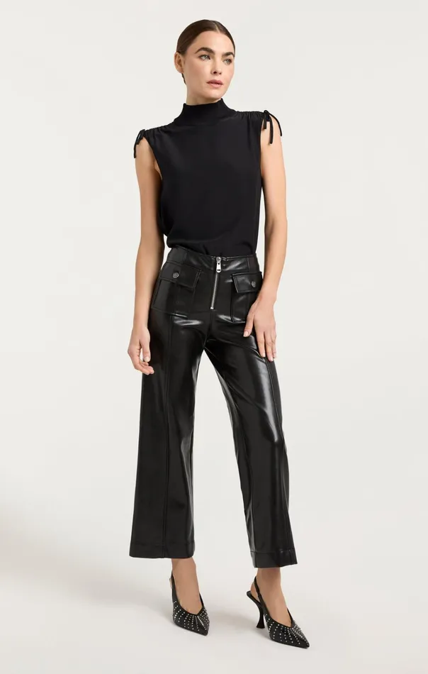 Women Cinq Sept Tops Liam Top Black