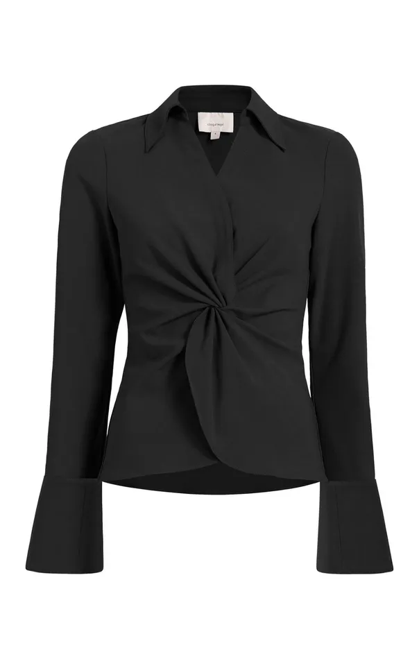 Women Cinq Sept Tops Mckenna Top Black