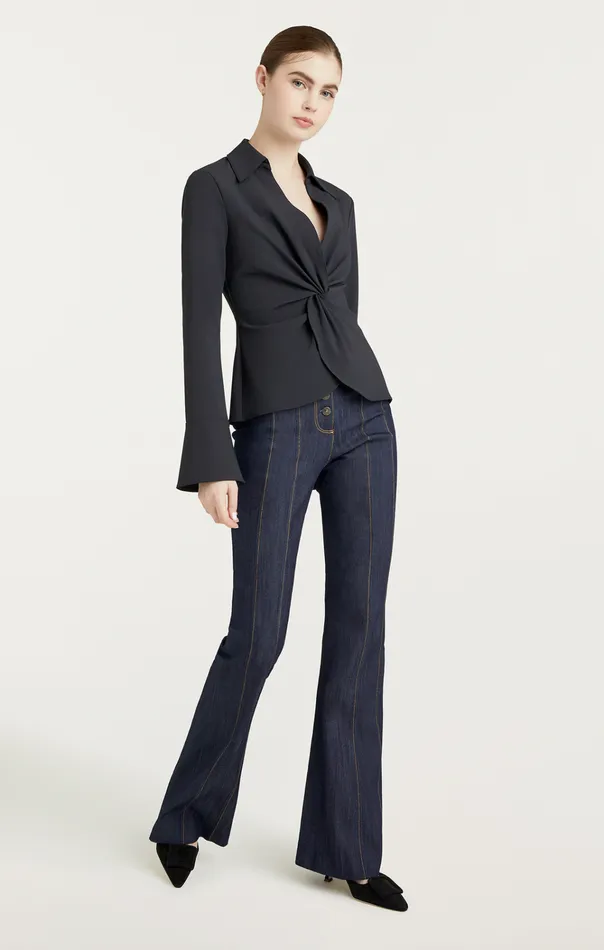 Women Cinq Sept Tops Mckenna Top Black