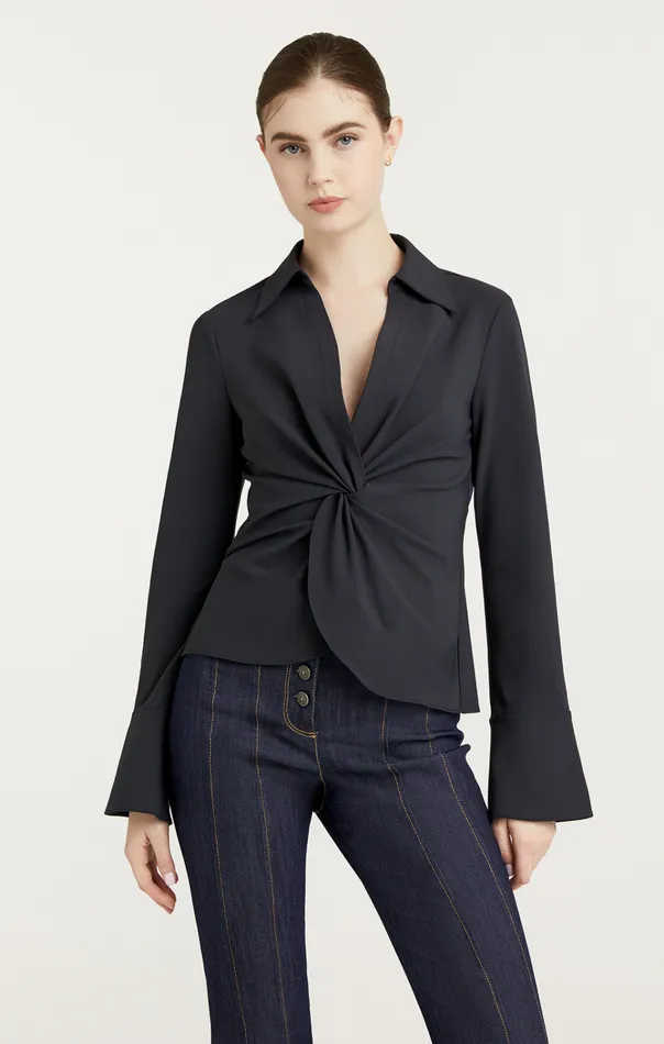 Women Cinq Sept Tops Mckenna Top Black