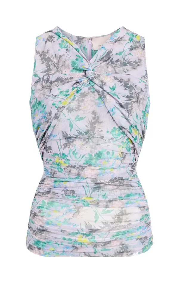 Women Cinq Sept Tops Sleeveless Aniya Top Pastel Multi