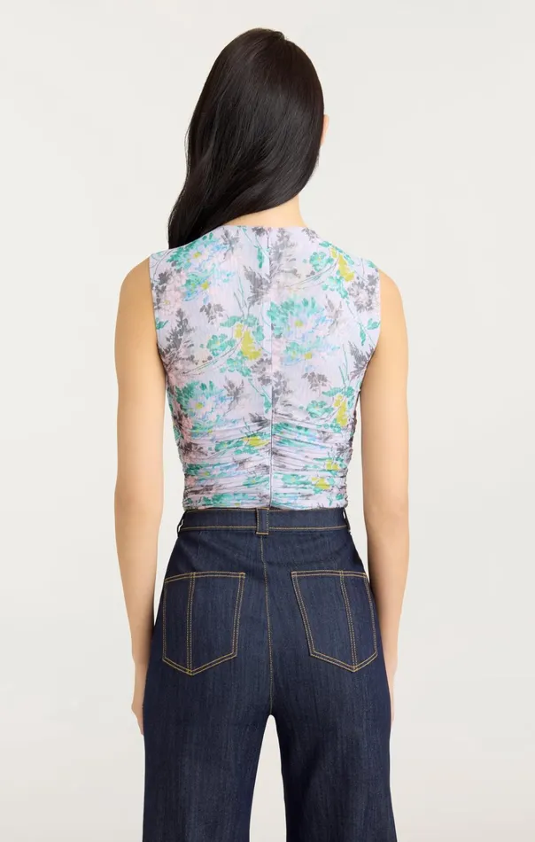 Women Cinq Sept Tops Sleeveless Aniya Top Pastel Multi