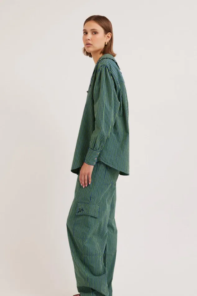 Women Coords Damson Madder Rocket Cargos 8211 Stripe