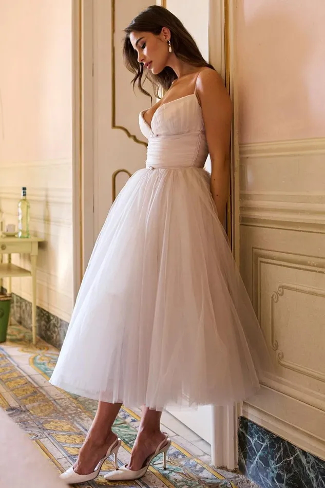 Women Countess French Dove Tulle Midi Dress House Of CB Dresses Women Countess French Dove Tulle Midi Dress House Of CB Dresses