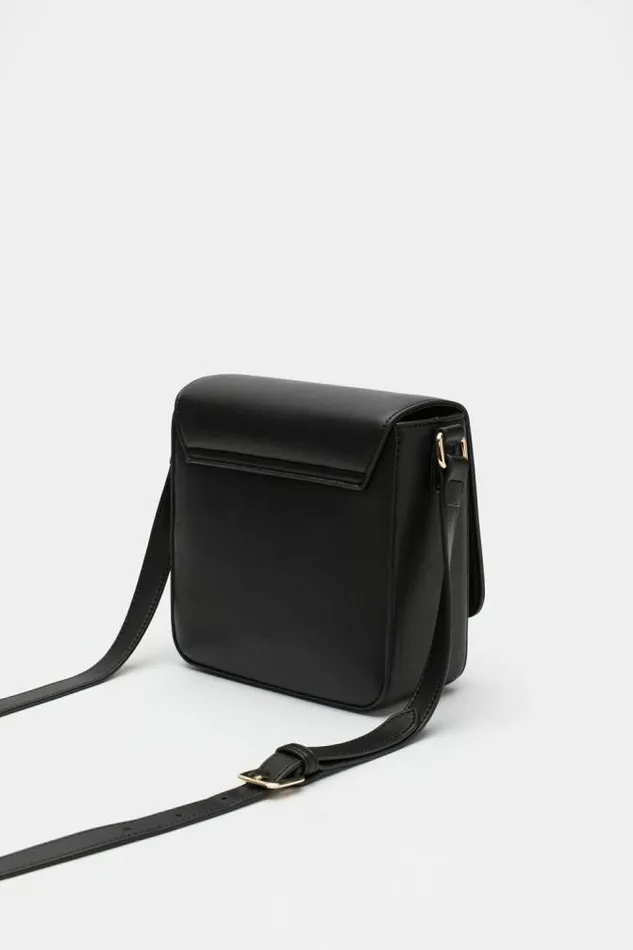 Women Cross Body Seed Heritage Boxy Crossbody Bag Black